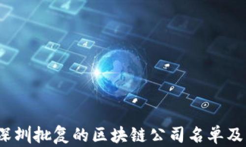 2023年深圳批复的区块链公司名单及行业分析